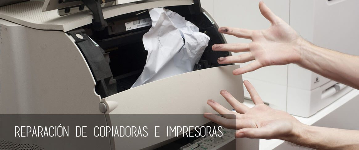 Reparación de copiadoras e impresoras